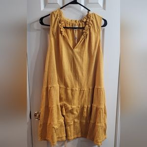 Golden yellow tunic